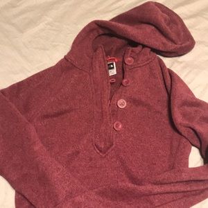 North Face hooded sweatshirt Size Medium